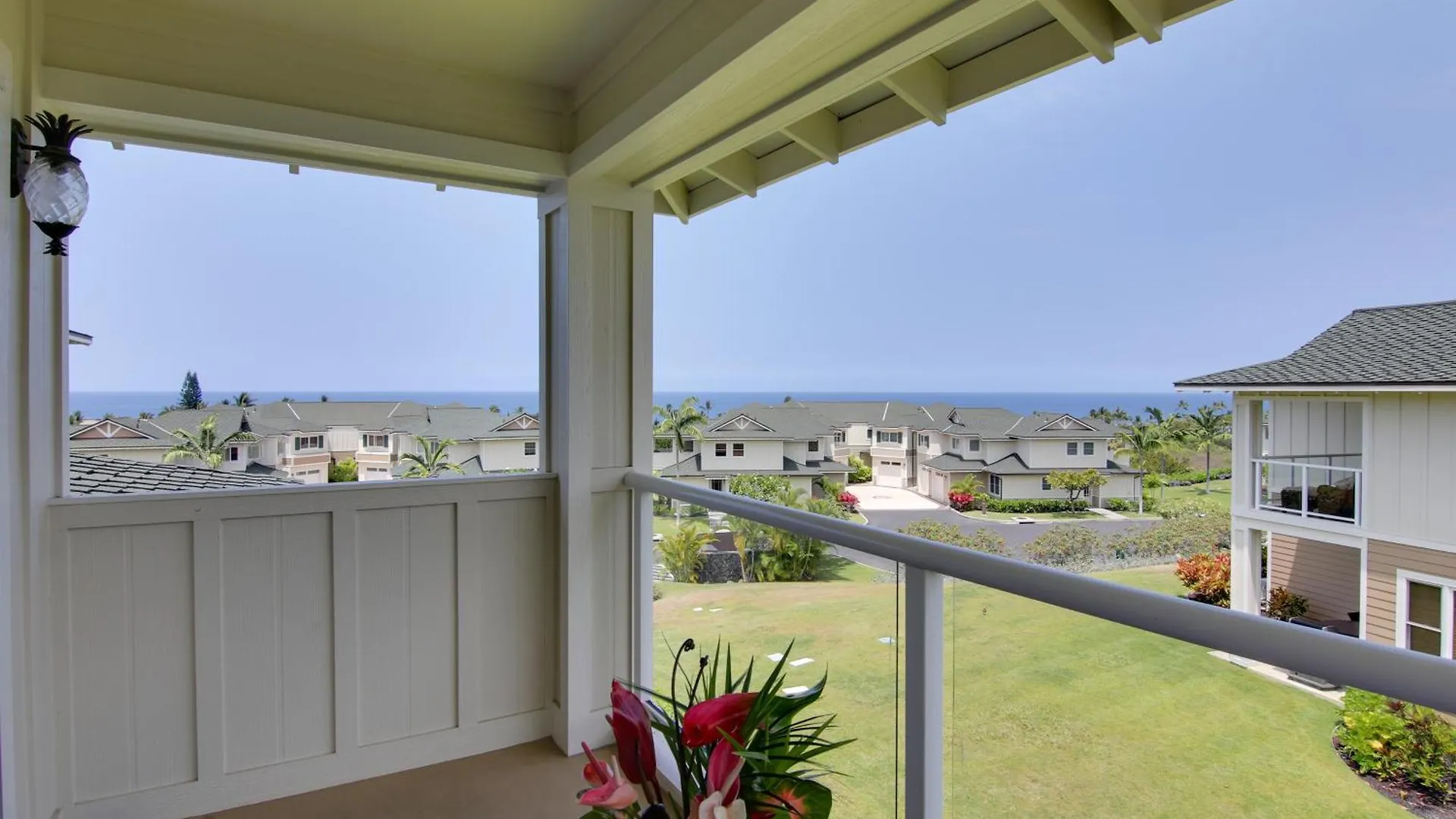 Tropical Kona Resort Townhome Patio And Ocean Views كايلو كونا